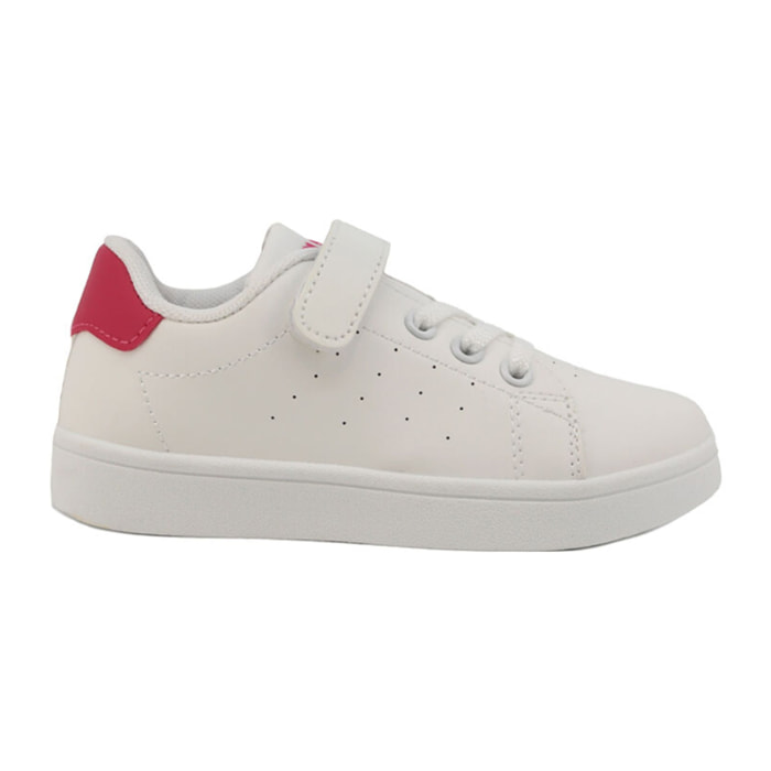 Zapatillas Sneaker para Niña - Shone 001-002 White/Fucsia