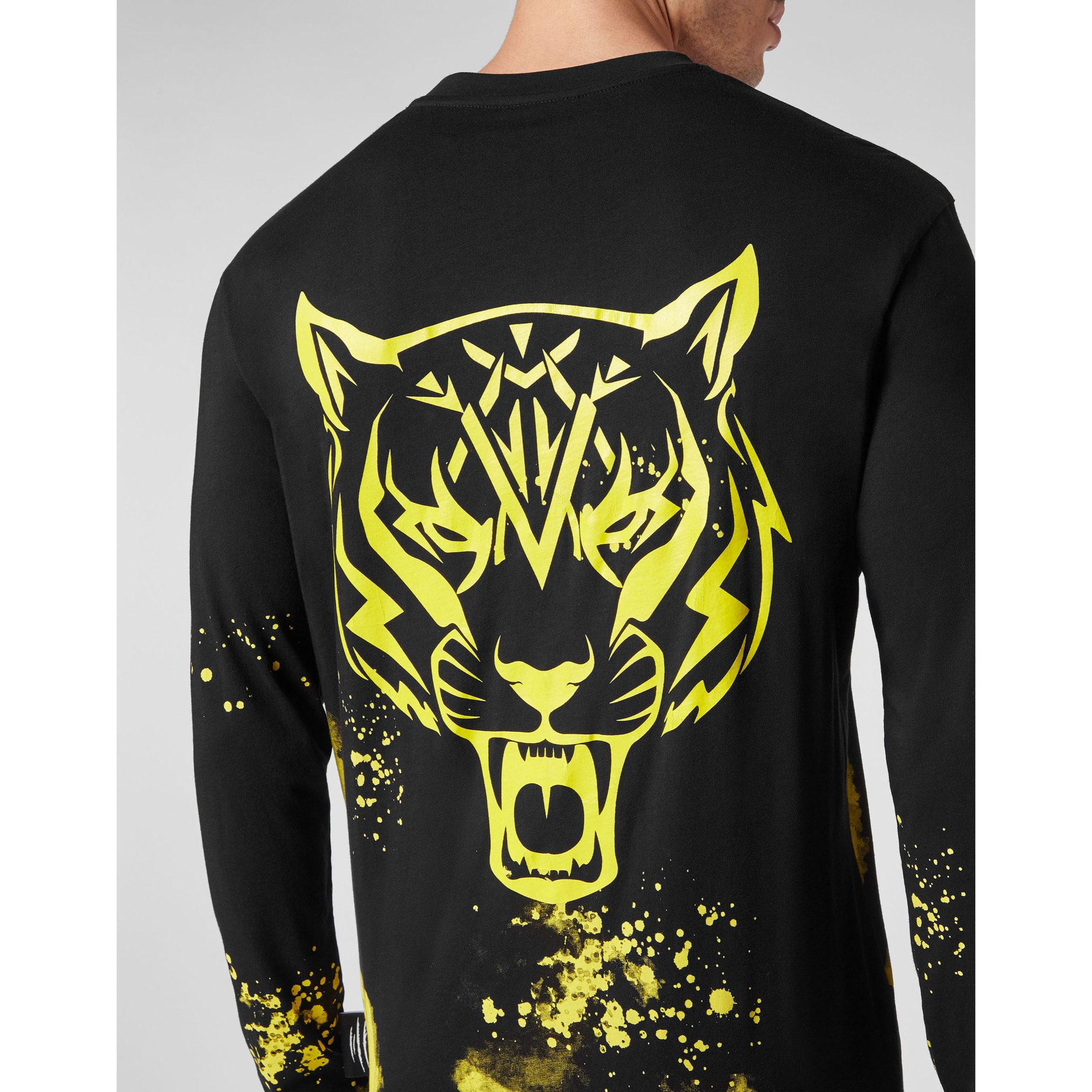 PLEIN SPORT Camiseta Cuello Redondo TIGER