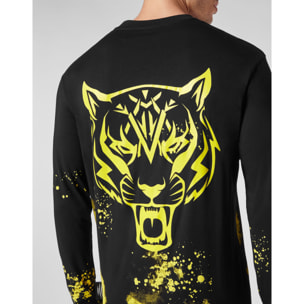 PLEIN SPORT Camiseta Cuello Redondo TIGER