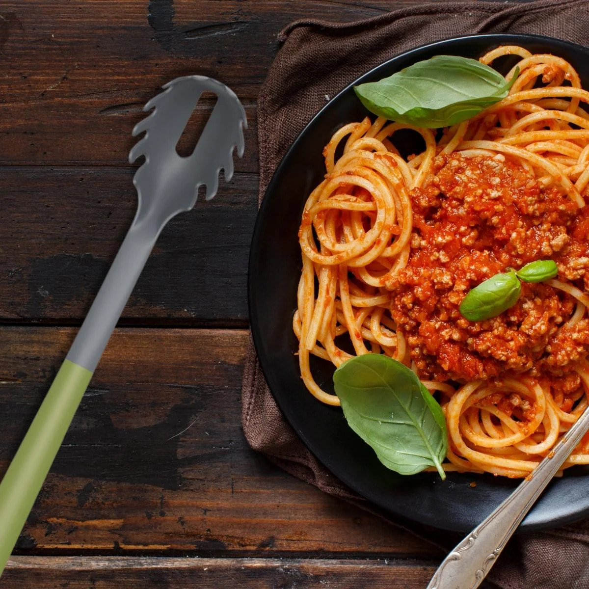 Cuillère à spaghettis avec fonction dosage Fackelmann Gamme Zéro