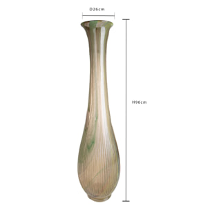 Vaso - 24xH96x24cm - Pezzi 1 - Bianchi Dino SpA