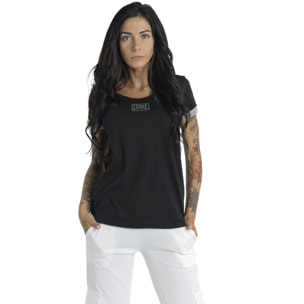 T-shirt con logo a maniche corte da donna Precious