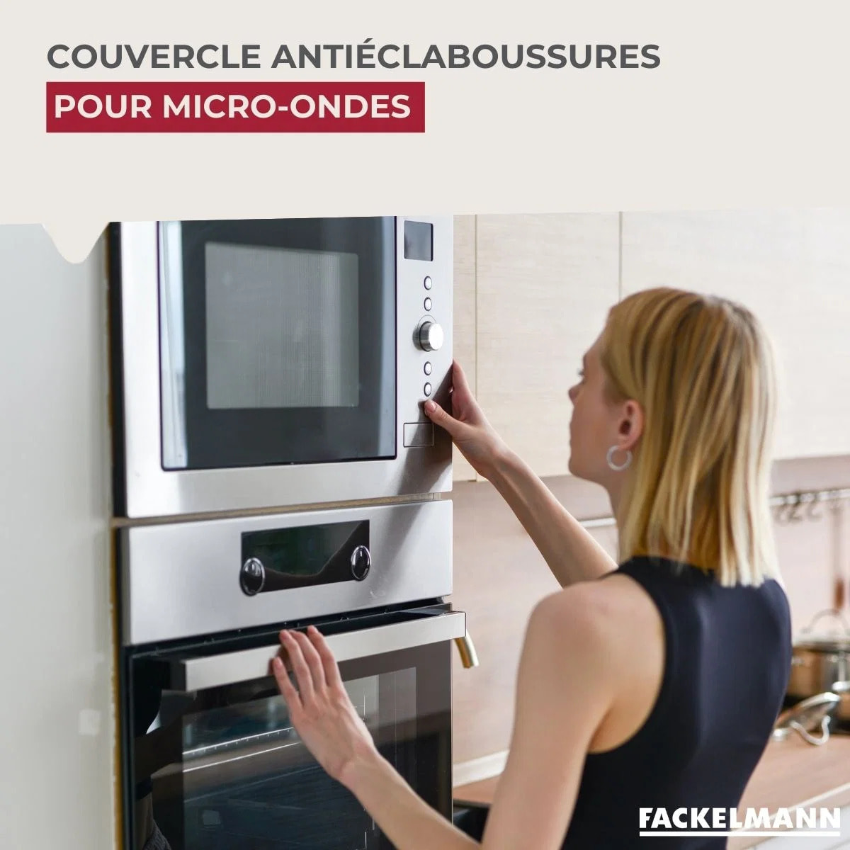 Couvercle pour micro-ondes Fackelmann