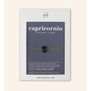 Pulsera Charm "Capricornio"