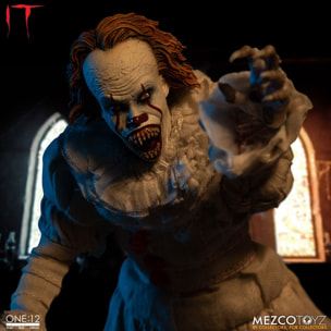 It Movie 2017 Figura Pennywise One 12 Collective 16 cm Mezco Toys