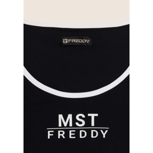 Top sportivo aderente con stampa MST FREDDY