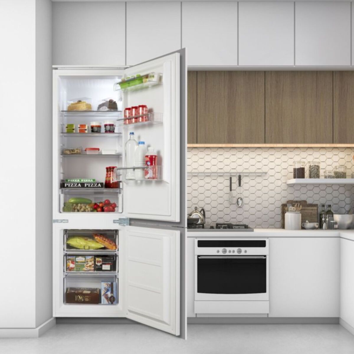Réfrigérateur combiné encastrable SCHNEIDER SCRCS249FE