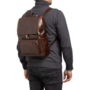 Borsa a spalla  da donna In Vera pelle Made in Italy 30x40x19 cm