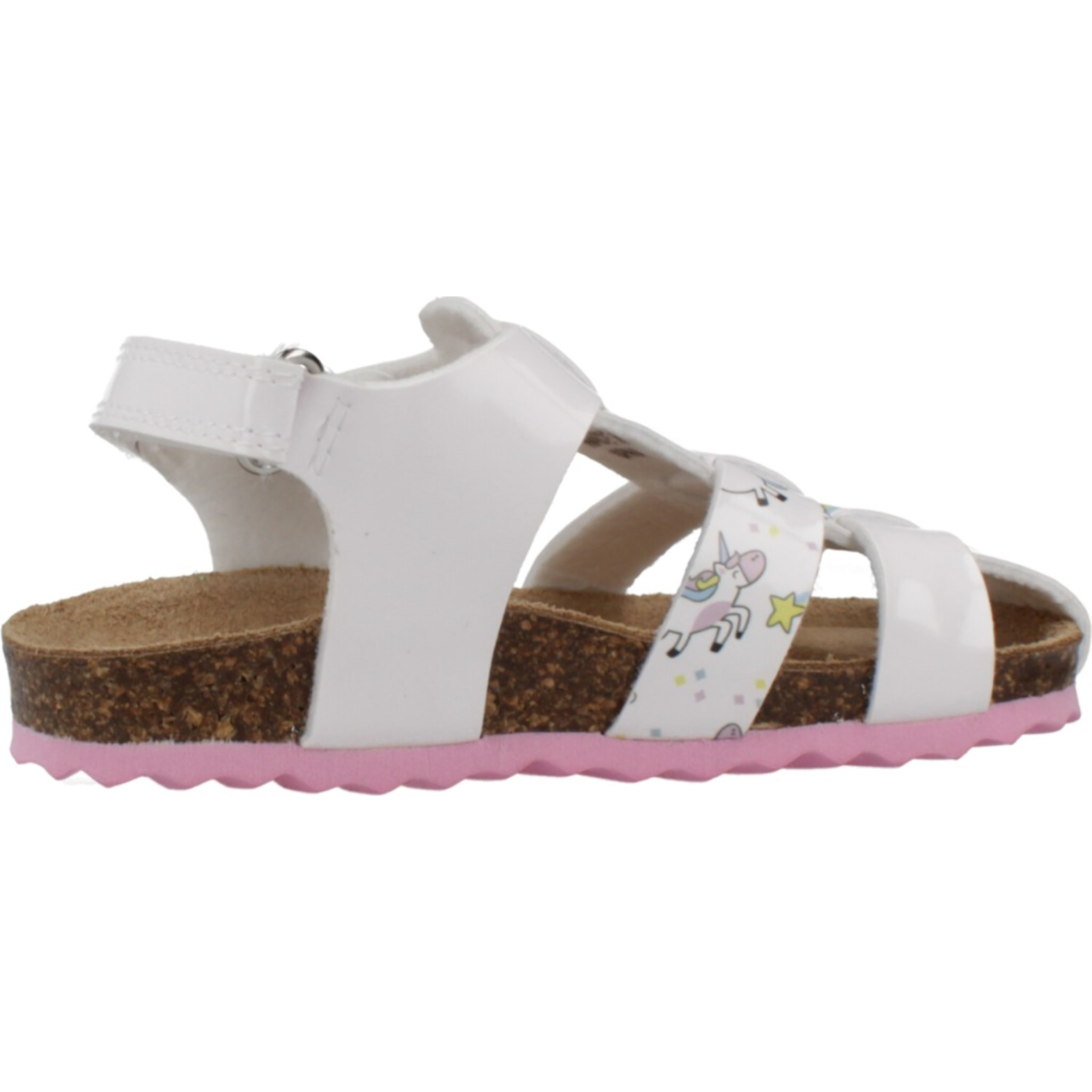 Sandalias Niña de la marca GEOX  modelo B SANDAL CHALKI BLANCO