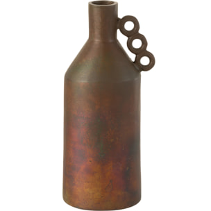J-Line vase Odin - aluminium - bronze - small - 35 cm de hauteur