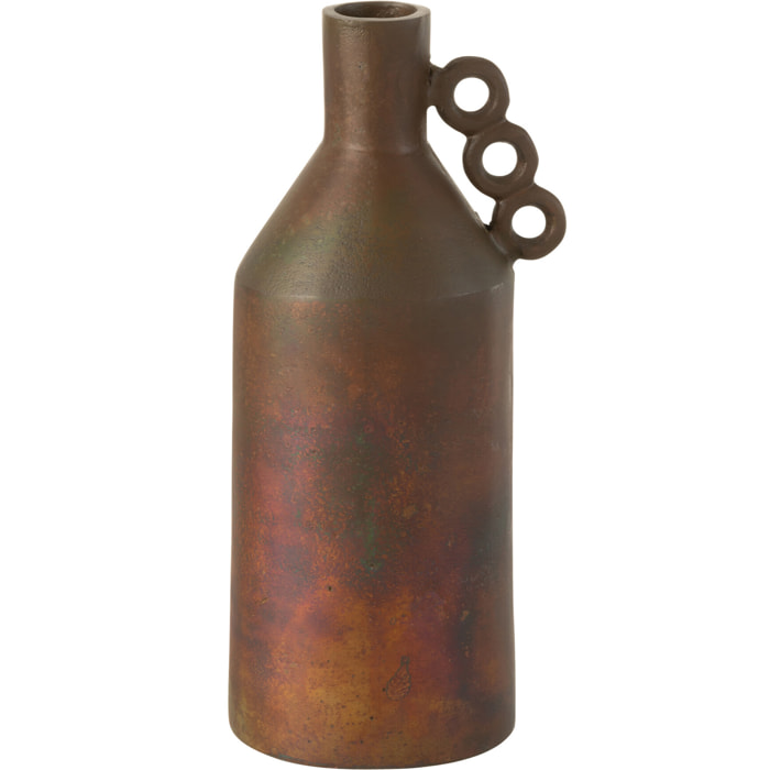 J-Line vase Odin - aluminium - bronze - small - 35 cm de hauteur