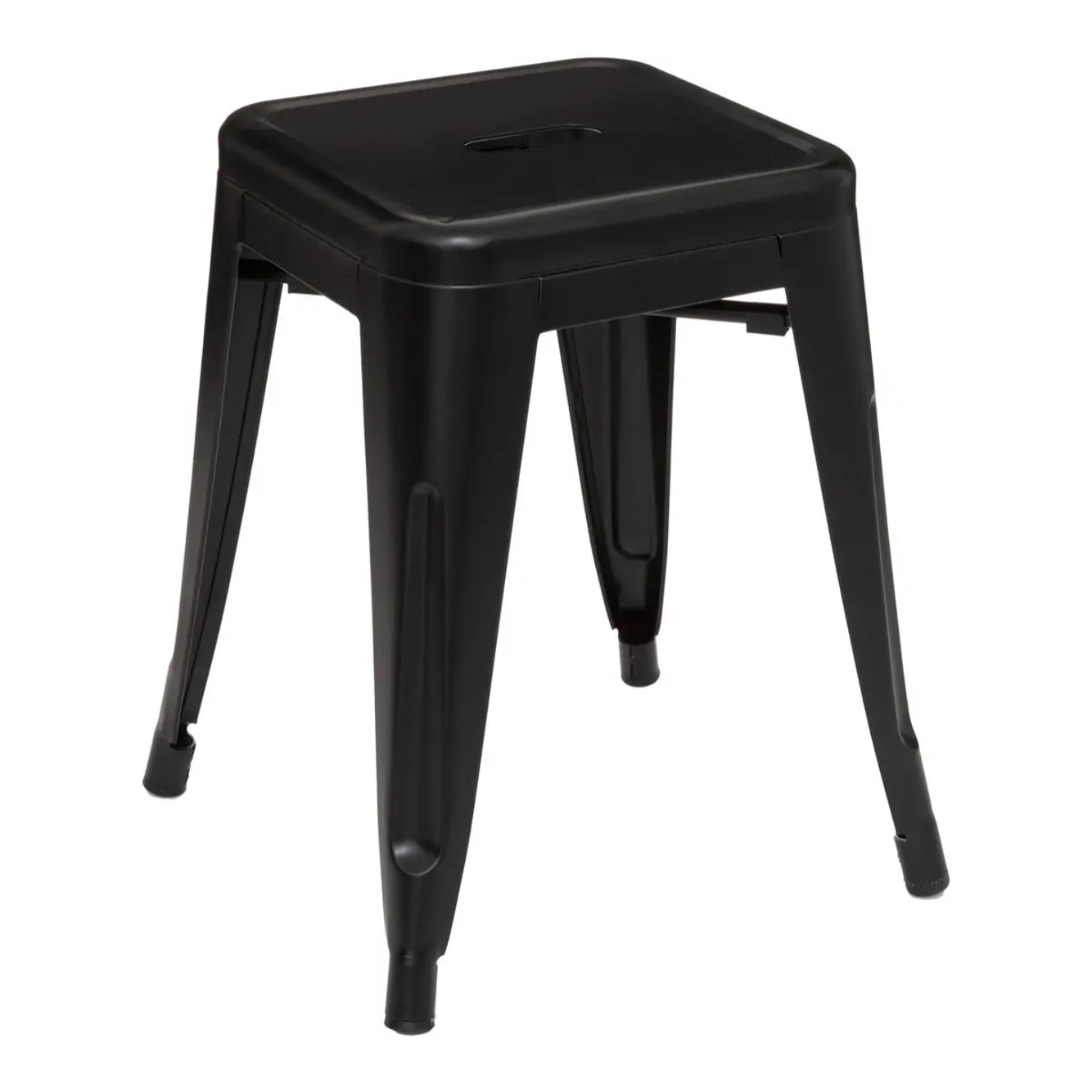 Tabouret "Niko" métal noir