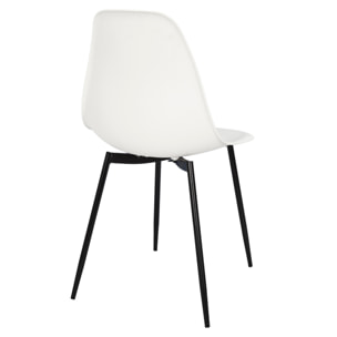 Chaise Gustav Blanc - Lot De 6
