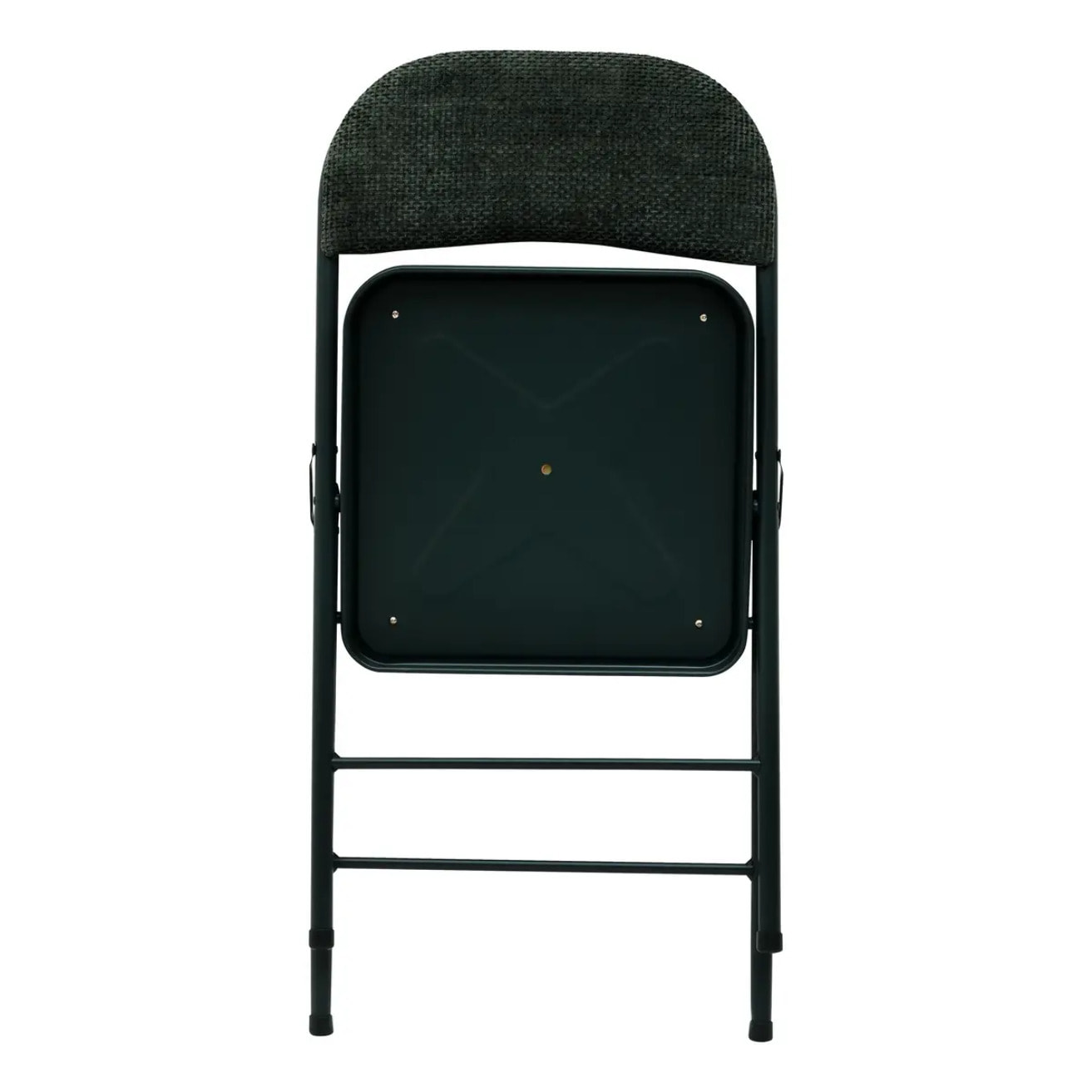 Chaise pliante avec assise renforcée velours Flexy+ vert