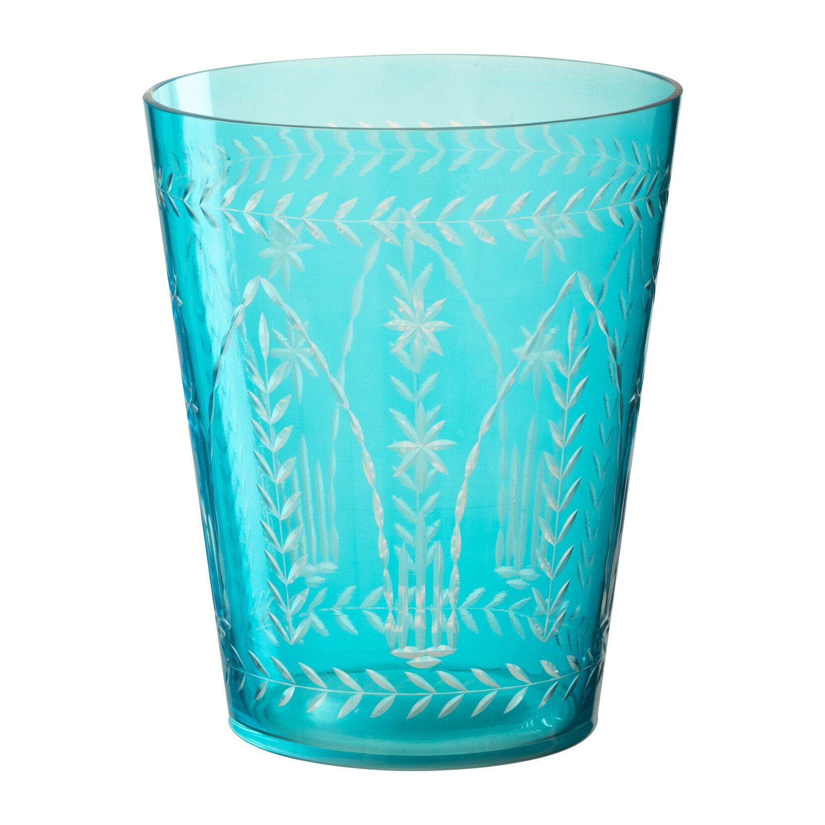 J-Line vase Tarifa - verre - aqua