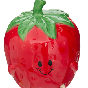 Tirelire Foodie Ananas 8,5x8,5x18 cm Jaune