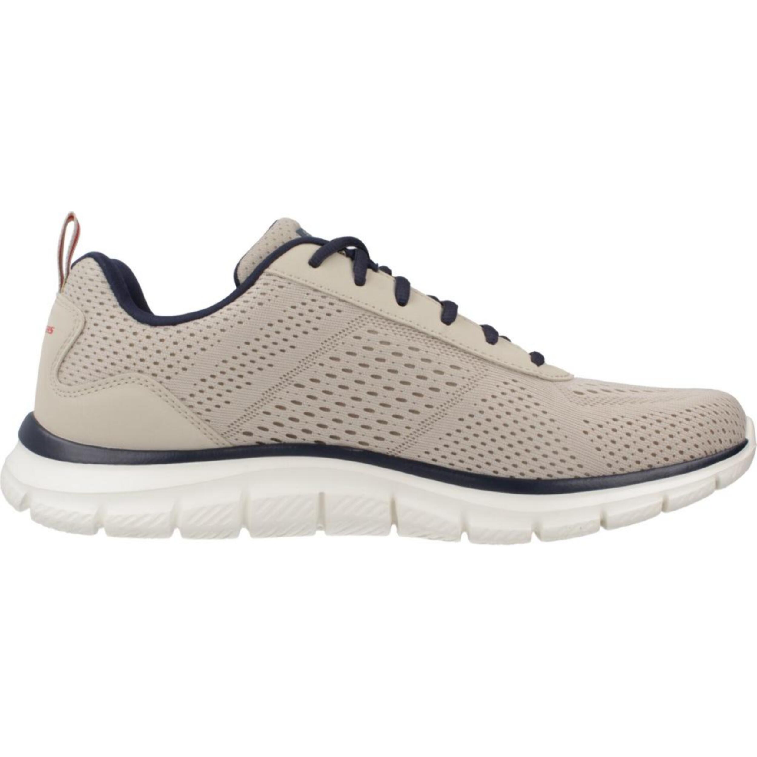 Sneakers De  Hombre 232758s Track Beis