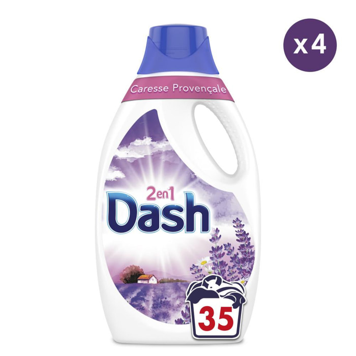 PACK Dash 2en1 Lessive Liquide 35 Lavages