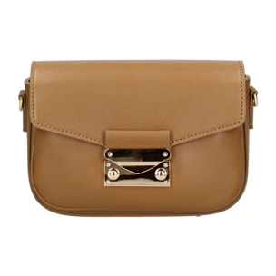 Borsa a tracolla da donna - Modello False - Vera pelle - 18.0 x 12.0 x 5.5 cm