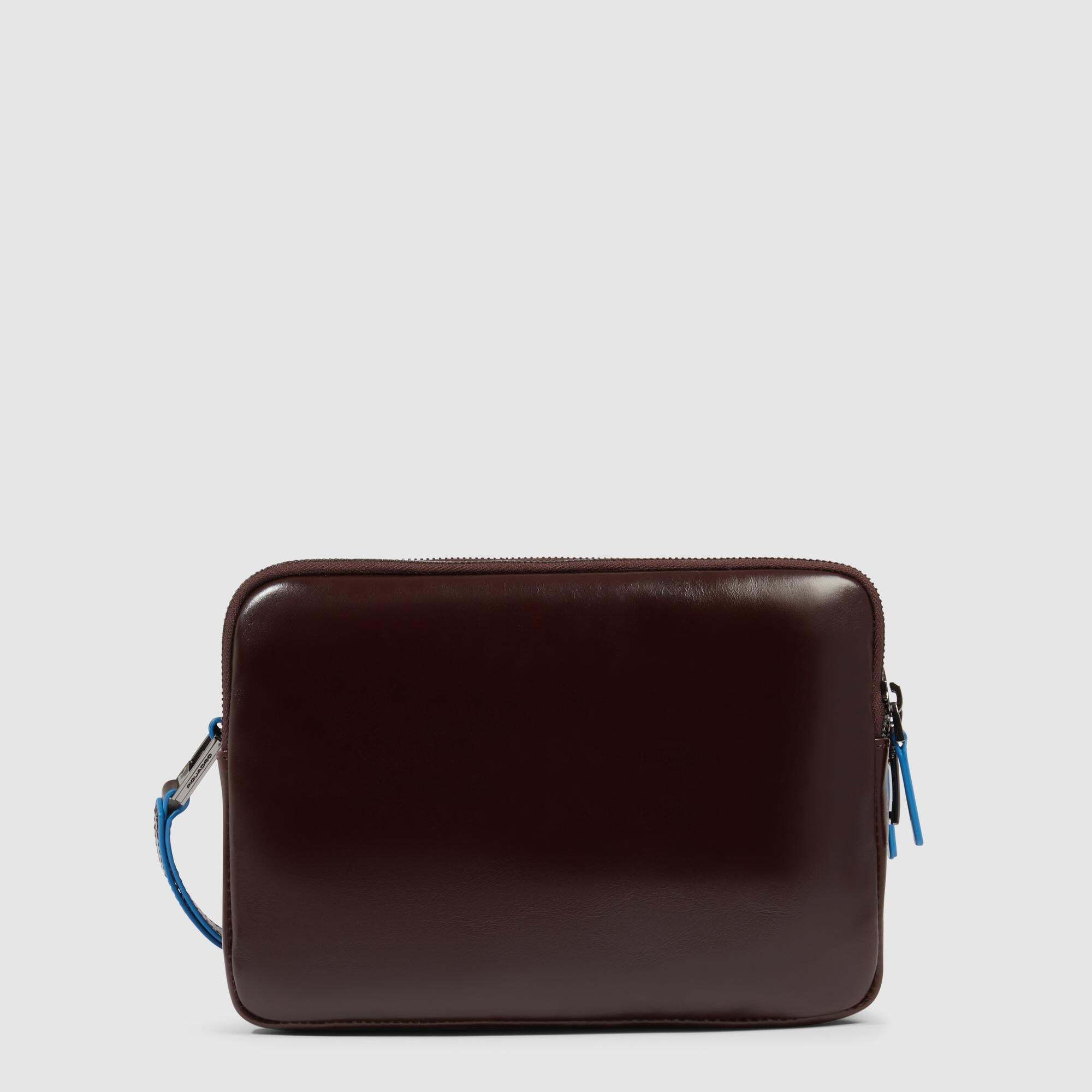 Piquadro Pochette uomo con chiusura a impronta digitale