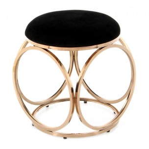 Tabouret DOTO Fait à la main en Coton