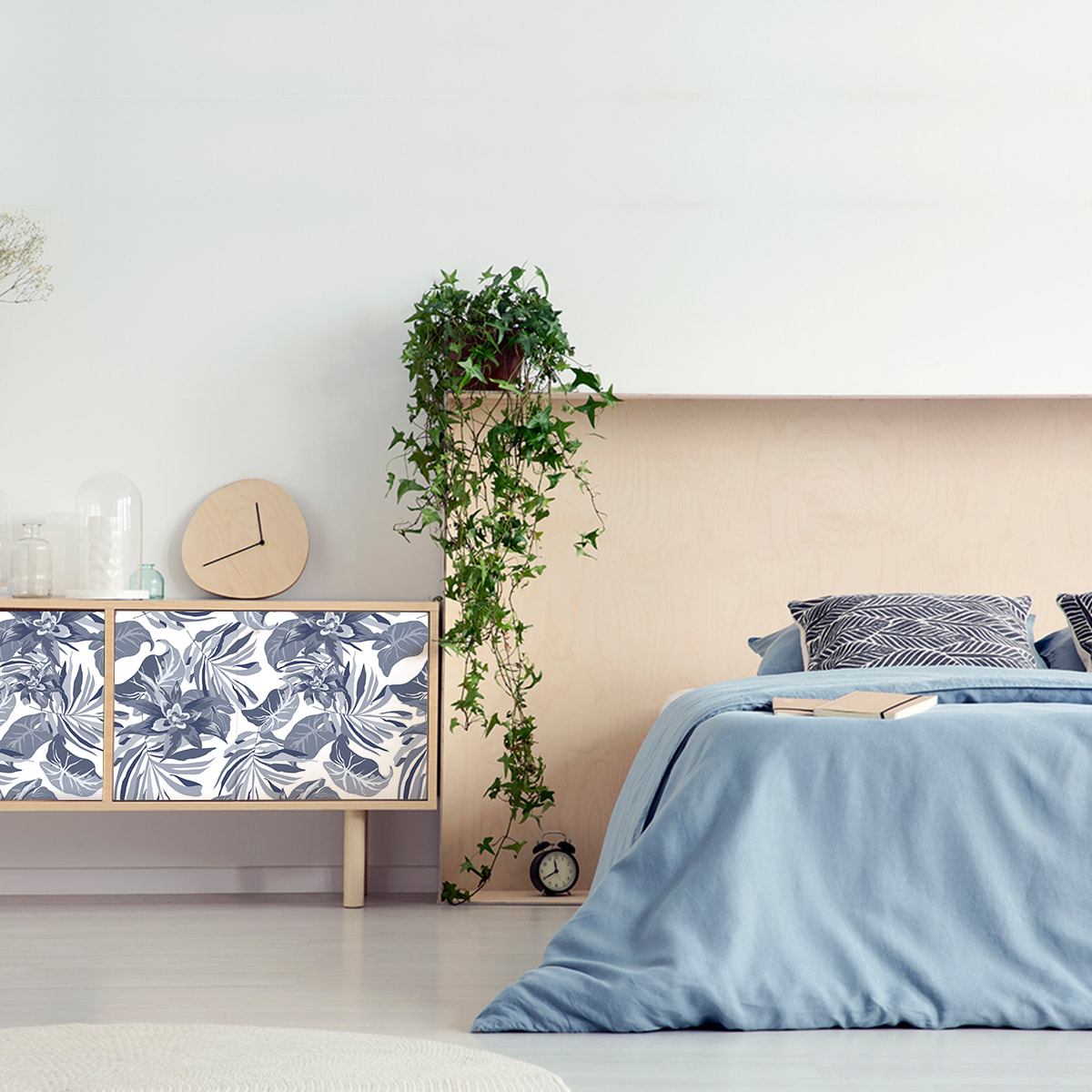 Sticker meuble tropical vaitua 60 x 90 cm