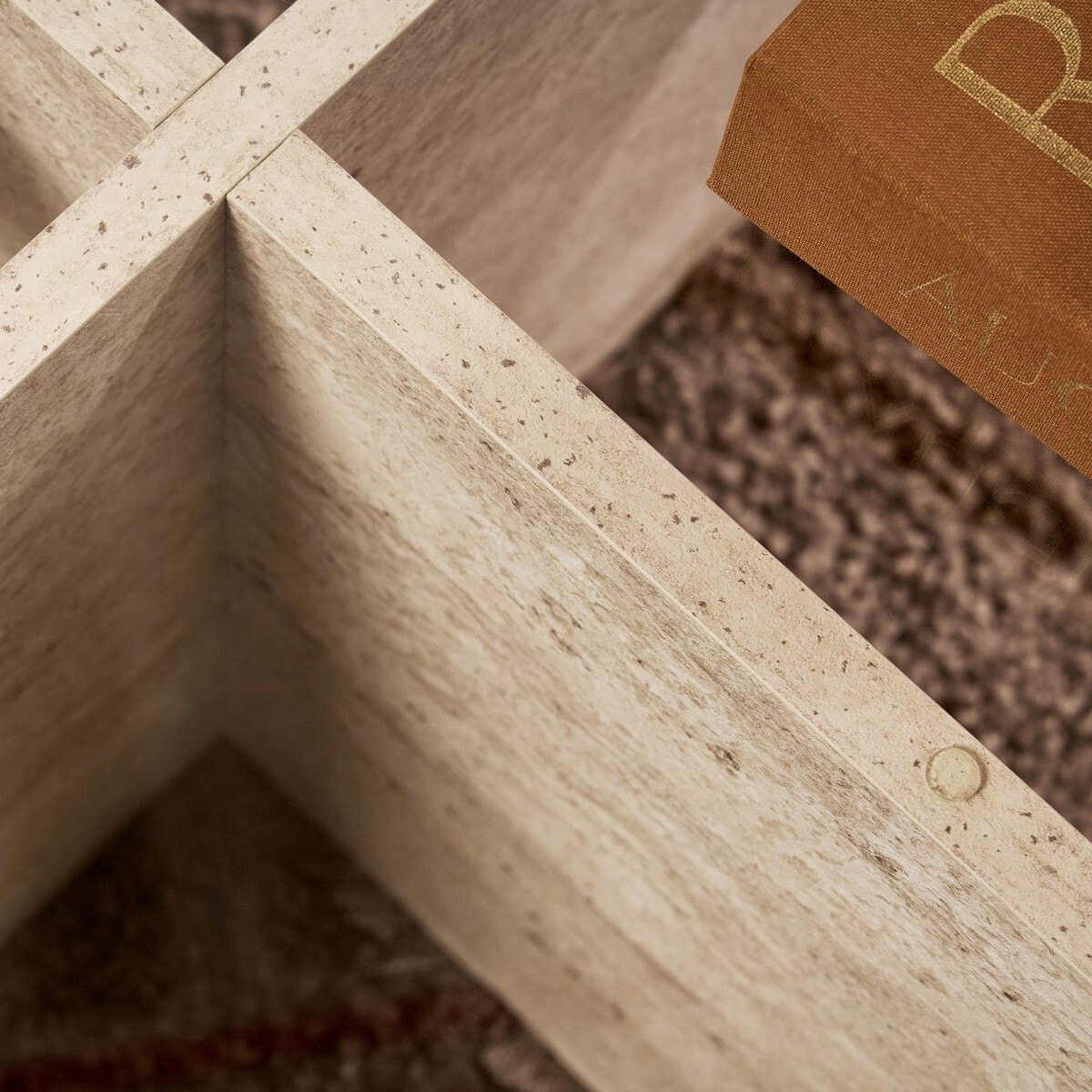 Table basse ronde en verre - EOLIA