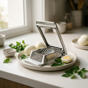 Coupe oeuf tranche en inox FM Professional Divers
