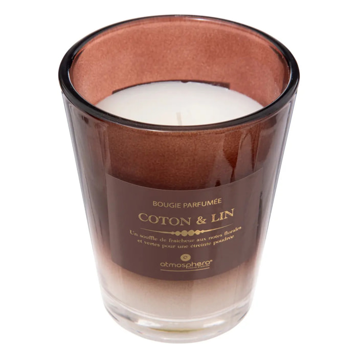 Bougie parfumée Alma 270g pot verre coton