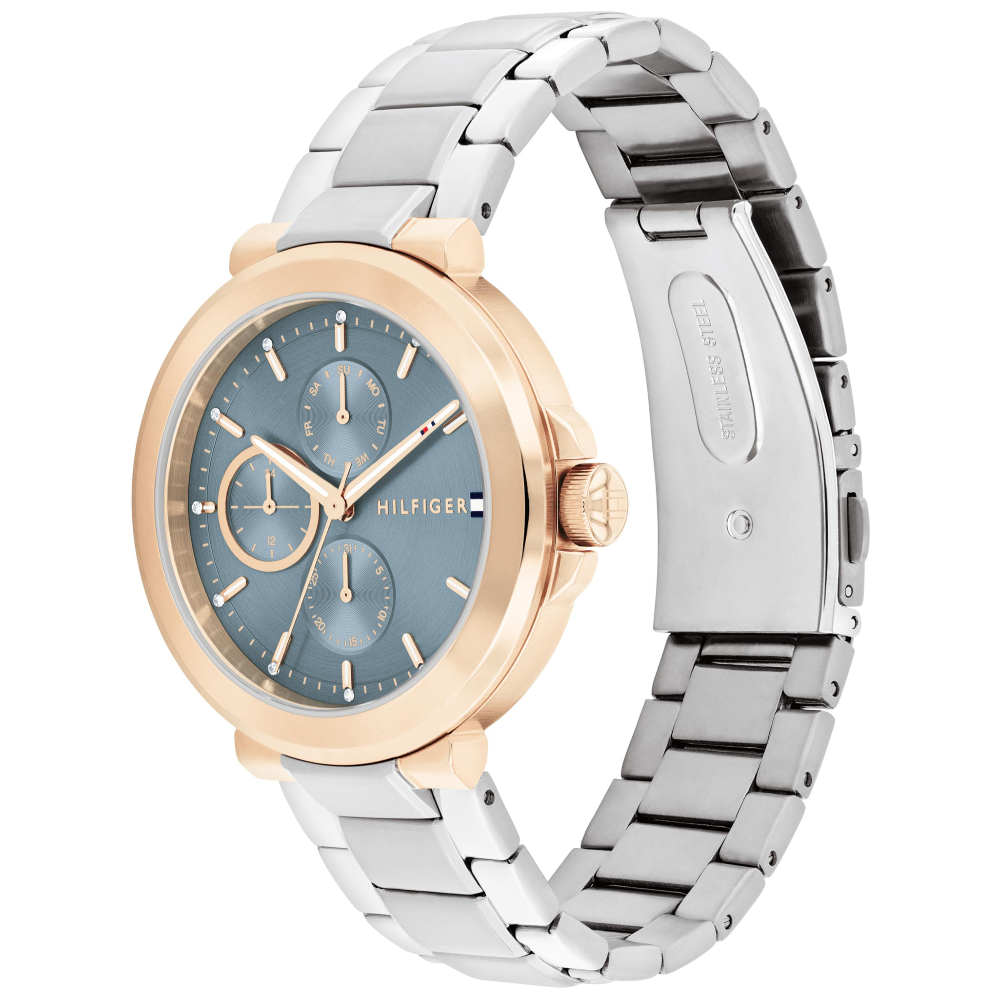 Reloj Tommy Hilfiger 1782754 Unisex Analogico Cuarzo con Correa de Acero inoxidable