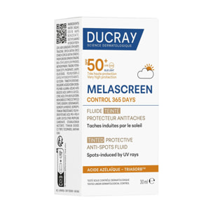 Melascreen Control 365 jours - Fluide solaire teinté 30 ml