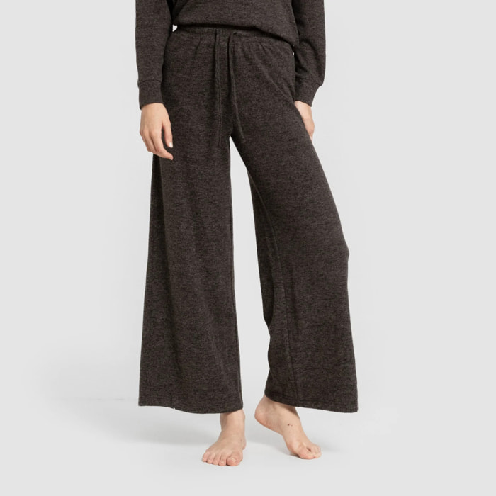 Pantaloni lunghi a gamba larga new punto extra morbido