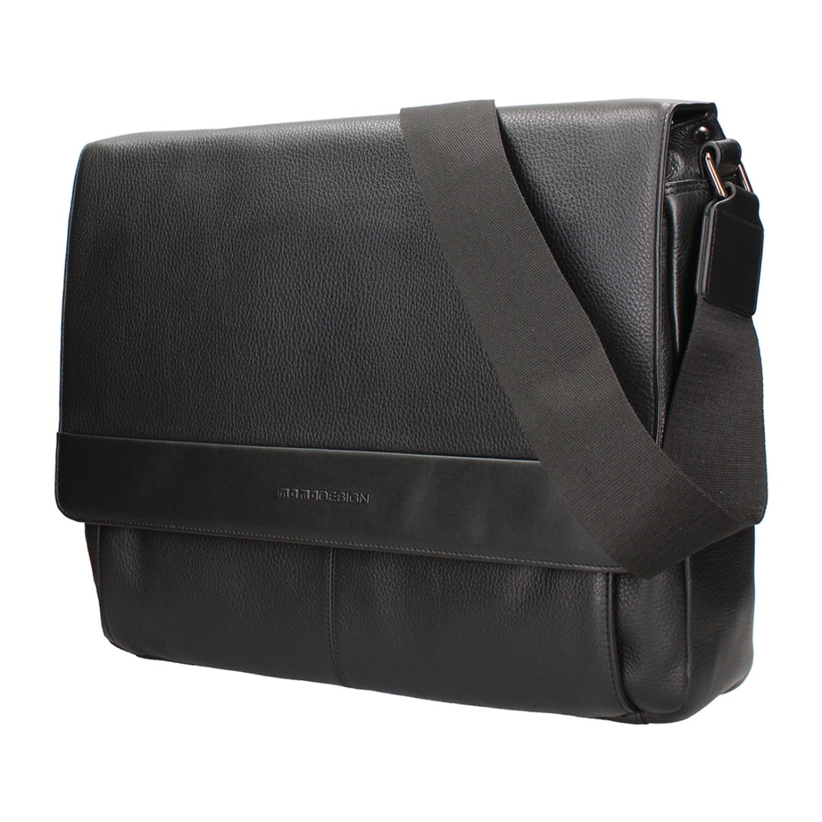 Borsa a tracolla uomo in vera pelle - Modello Erebo Lux - Casual - 29.0 x 37.0 x 10.0 cm