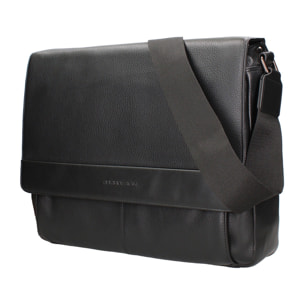 Borsa a tracolla uomo in vera pelle - Modello Erebo Lux - Casual - 29.0 x 37.0 x 10.0 cm