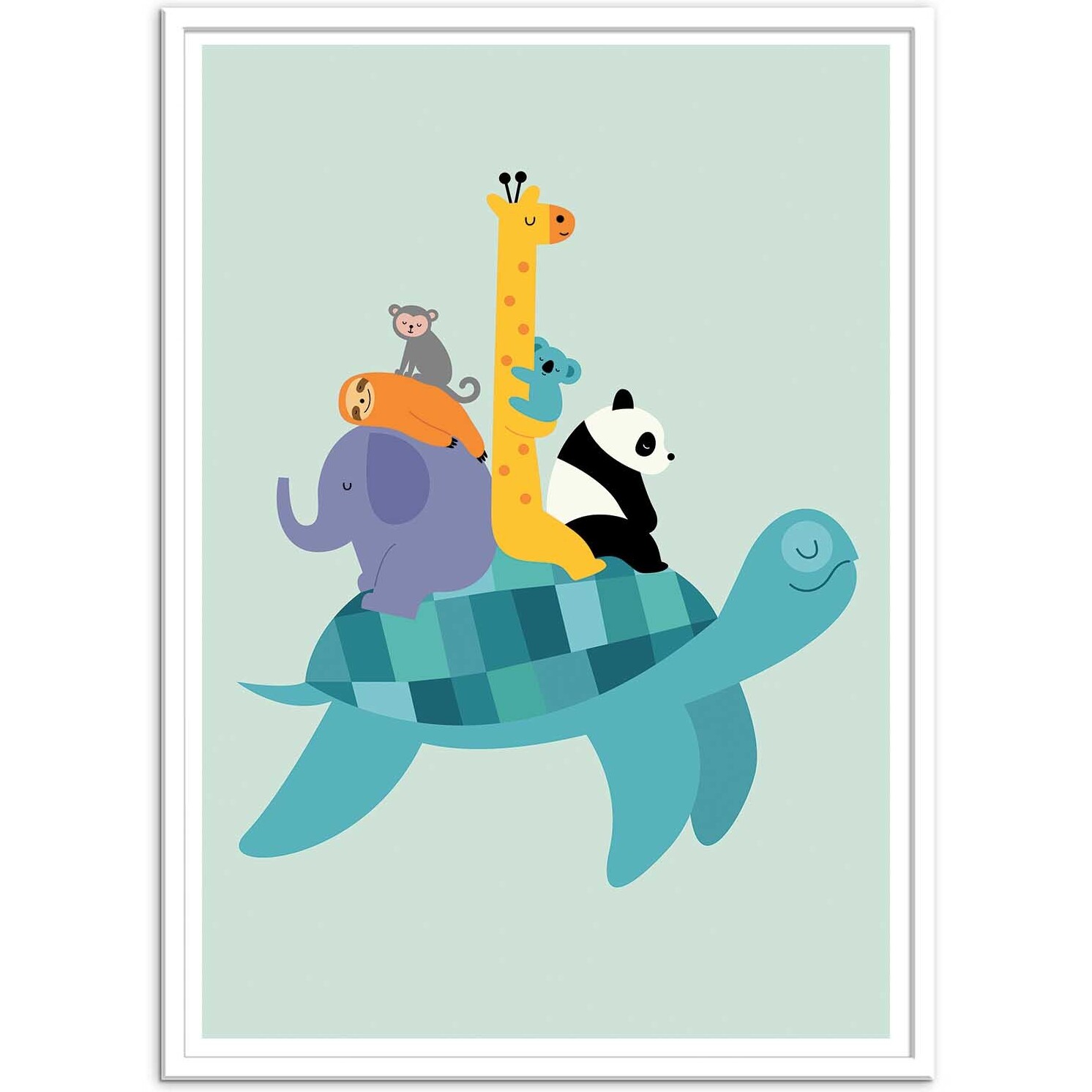 Affiche - Travel together - Andy Westface