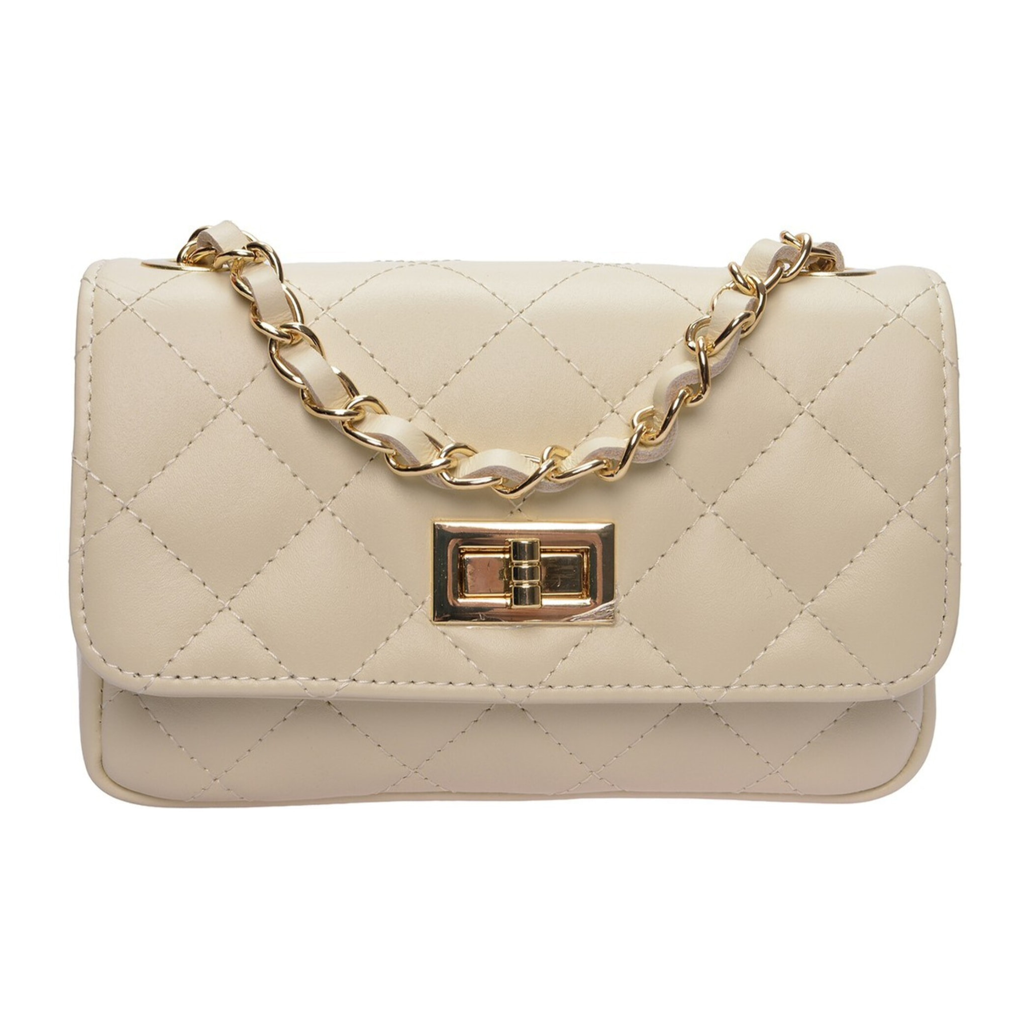 Borsa a spalla Anna Luchini Beige