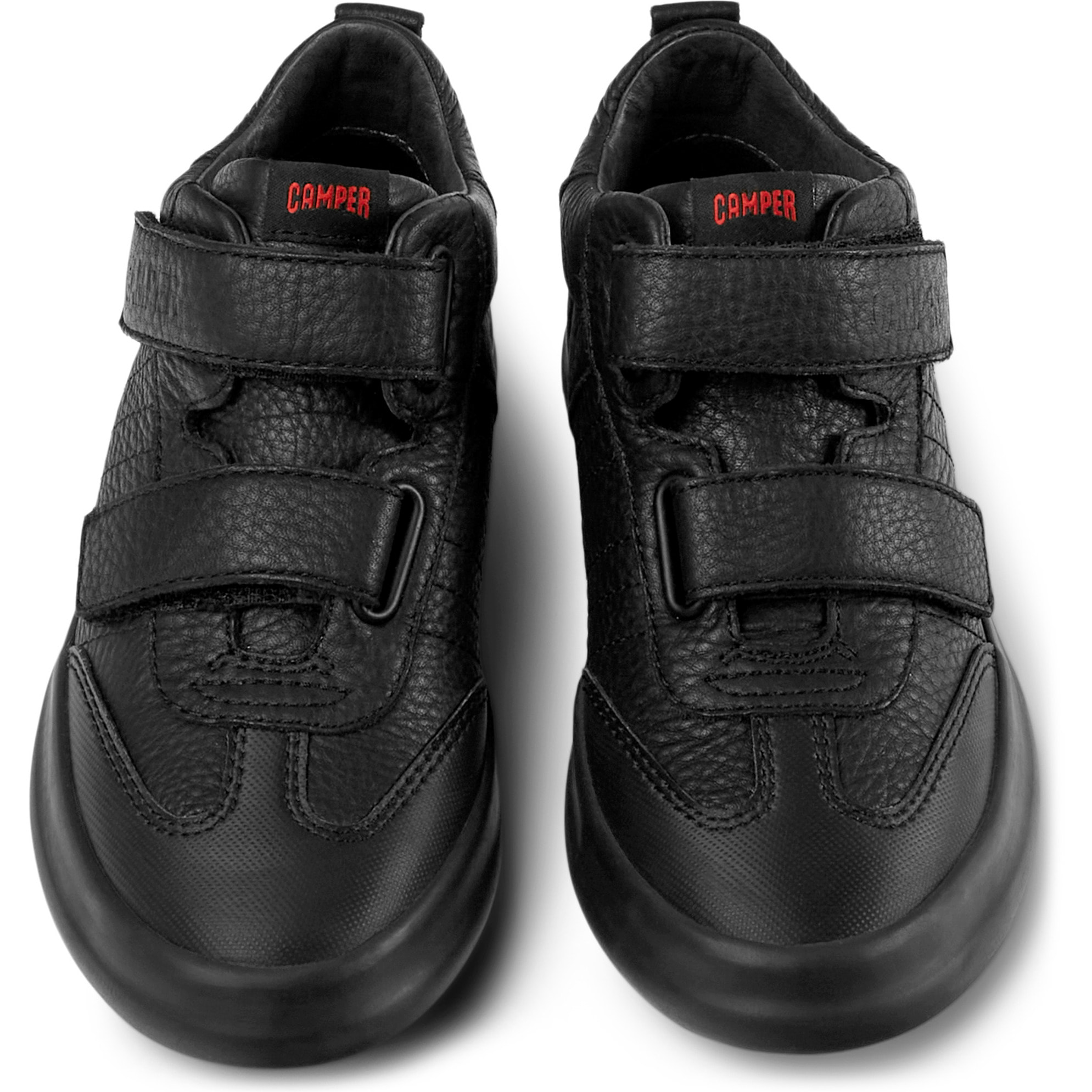 Sneakers - CAMPER Pursuit - Nero - Pelle liscia / Tessuto tecnico