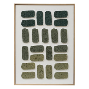 Toile 3D Aladji vert 60x80cm