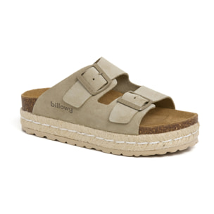 SANDALIA PLATAFORMA BILLOWY CAQUI