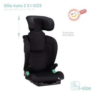 Silla Auto 2-3 I-SIZE JUNO Negro