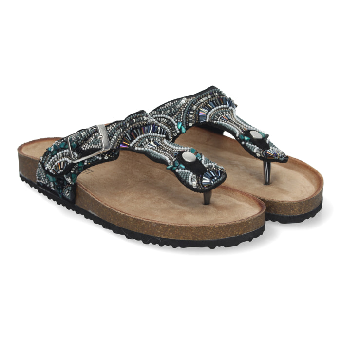 Sandalia Plana de Mujer, Comoda y Elegante, Diseño Moderno