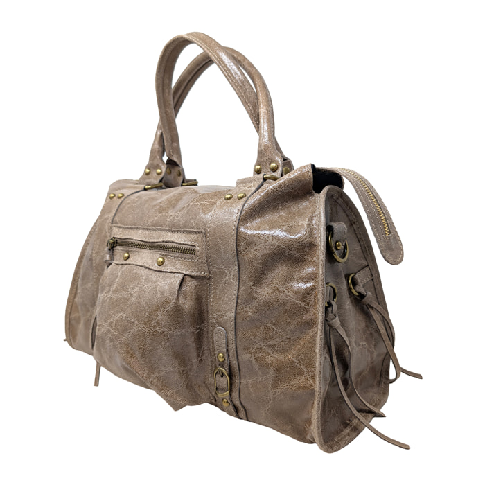 Borsa a Mano in Vera Pelle Made in Italy