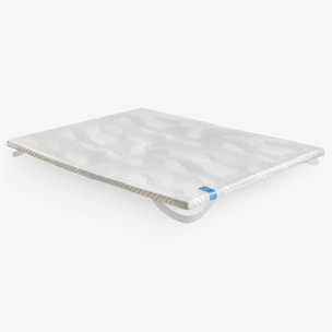 Topper Viscoelástico | 6cm | Transpirable | Efecto Frescor | Máximo Confort | Coolpik