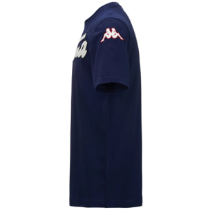Kappa - Camisetas y tops Hombre Azul - EROI TEE CORTINA