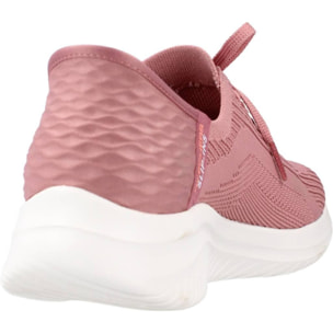Sneakers De  Mujer Slip-ins: Ultra Flex 3.0 Tonal Stretc Rosa