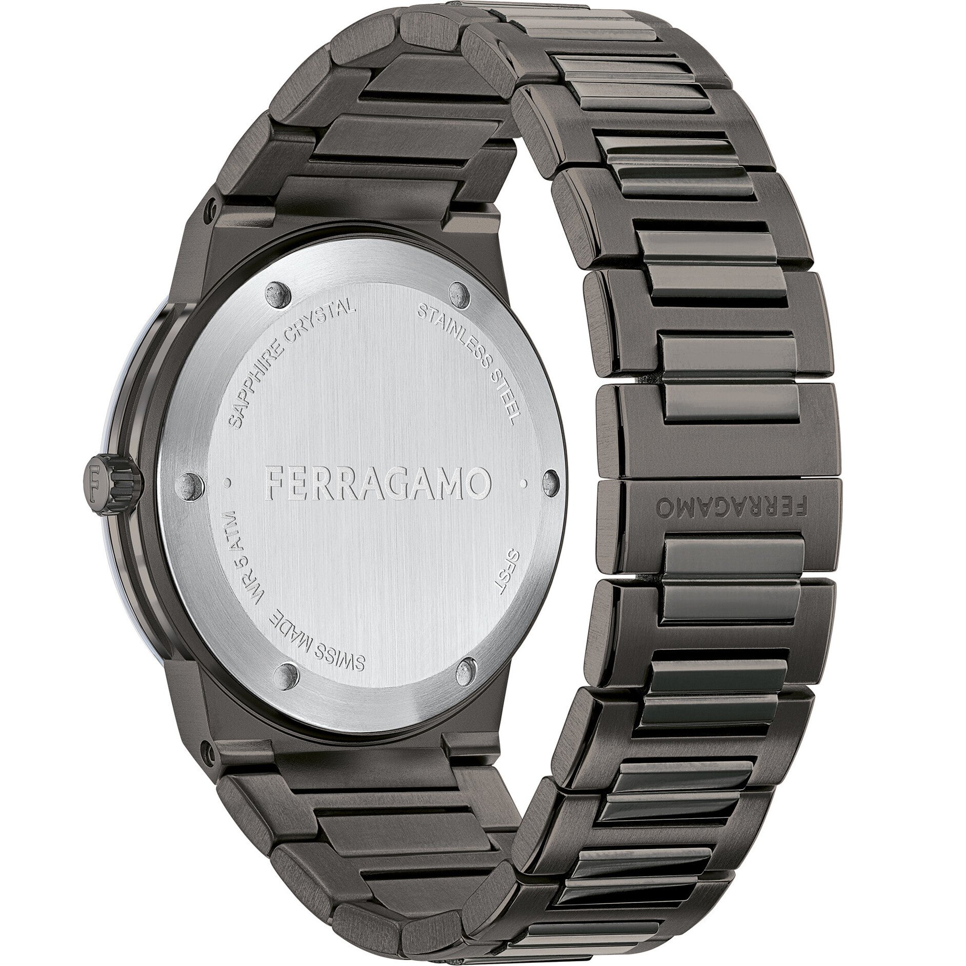Ferragamo Reloj Analógico De Cuarzo St-Infinity Sapphire