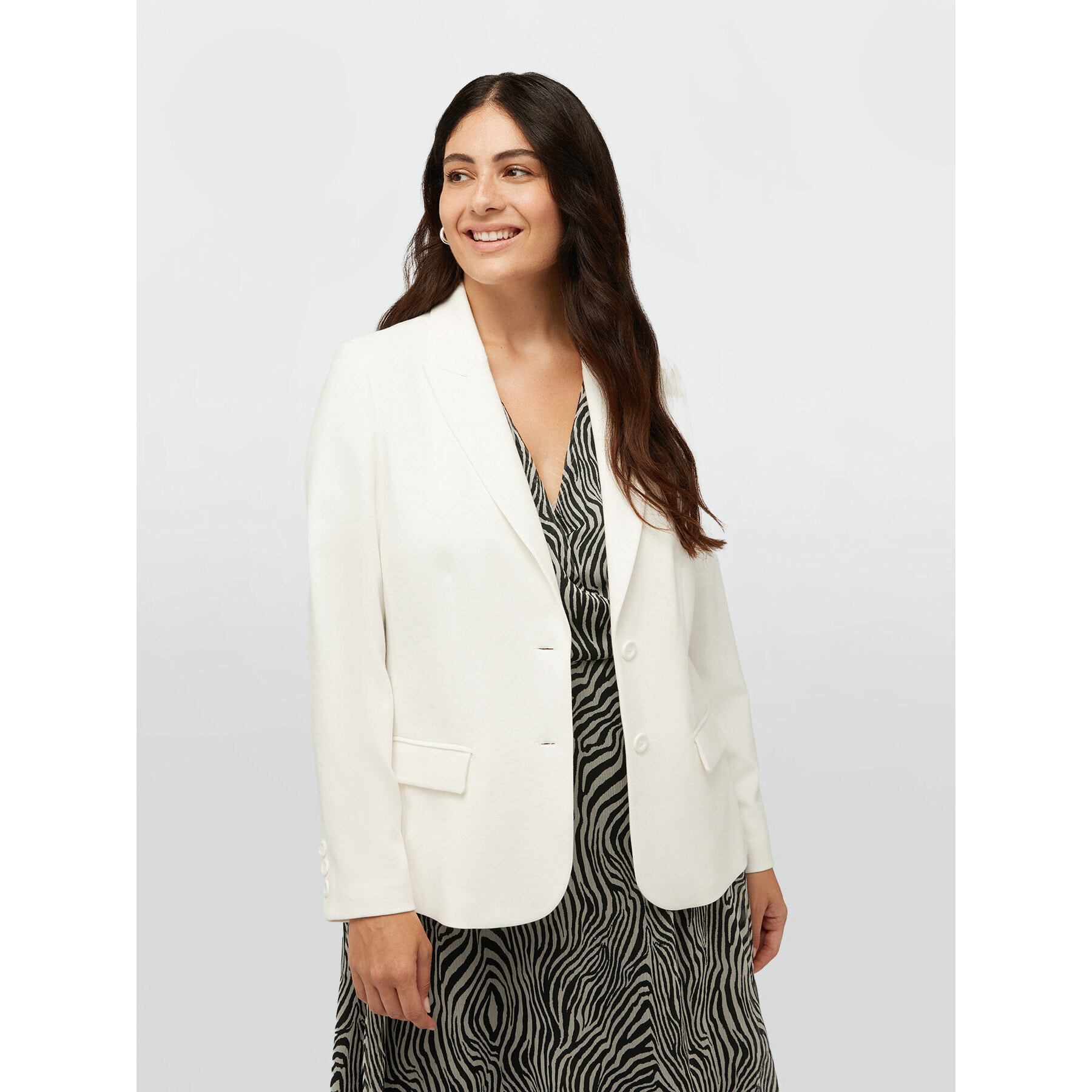 Fiorella Rubino - Blazer blanca - Blanco