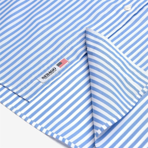 Camicie Sebago Uomo Donna Blu OAKLAND