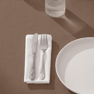 Nappe unie anti-tâches ZEN MOKA