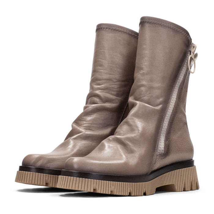 Botin Megan Taupe 4 cm